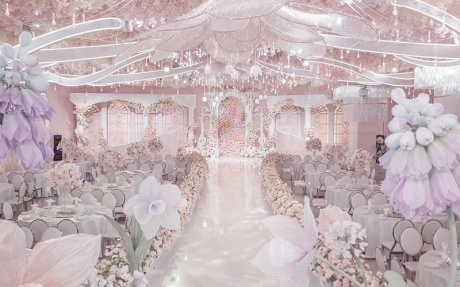 秘境花园厅 [ 最大38桌 · 高5.0m · 无柱 ·  ]